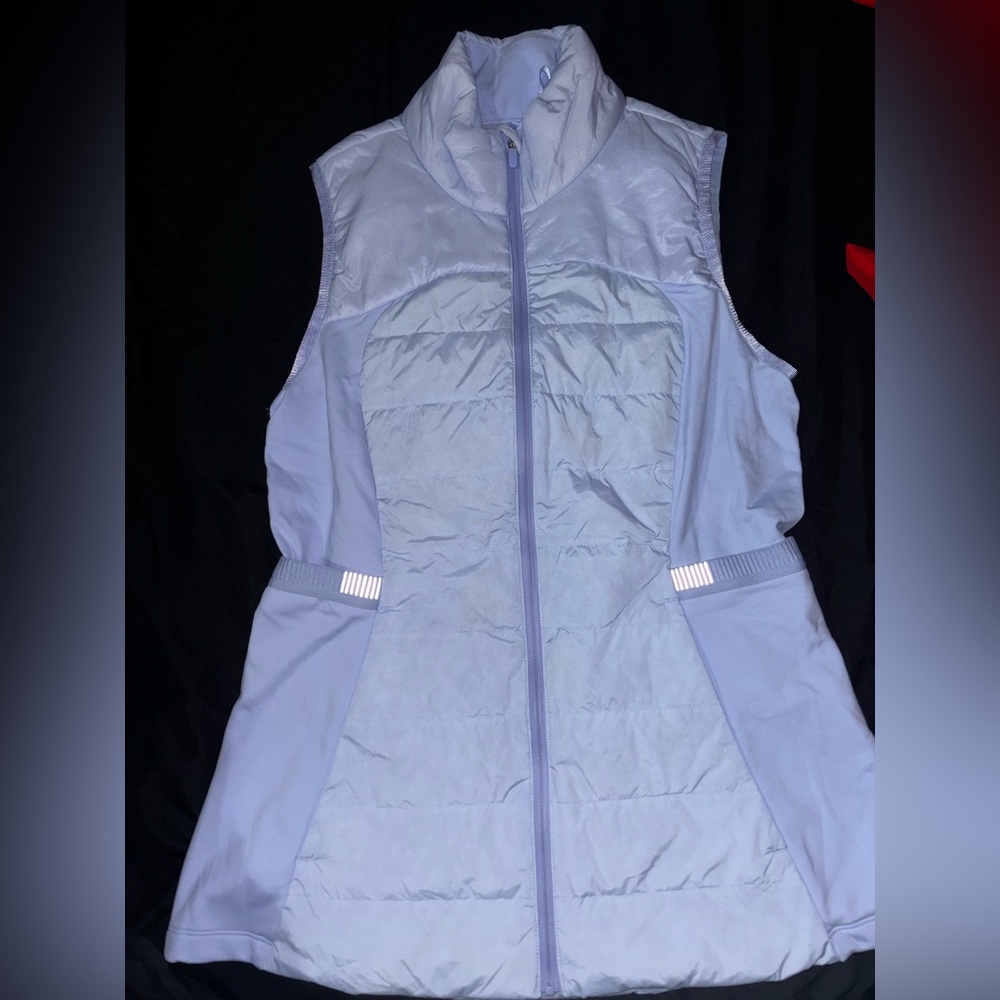 Lululemon Athletica Light Blue Quilted Vest